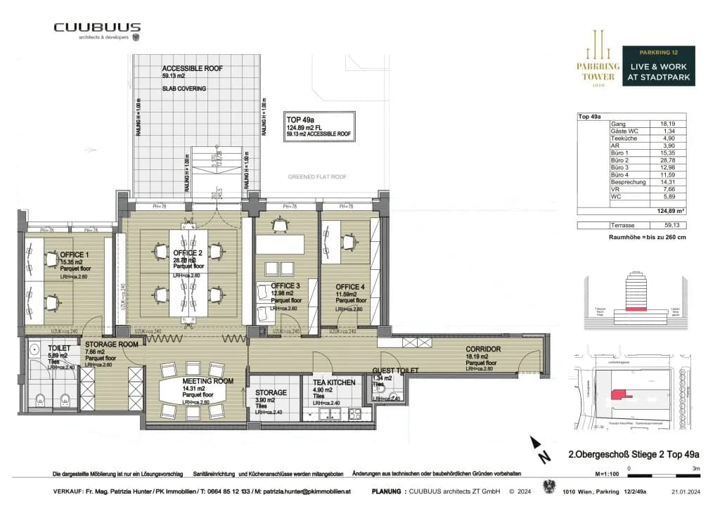 4-Zimmer-Wohnung kaufen in Wien – 125 m², € 2.709.951 – Bild 10 von 10