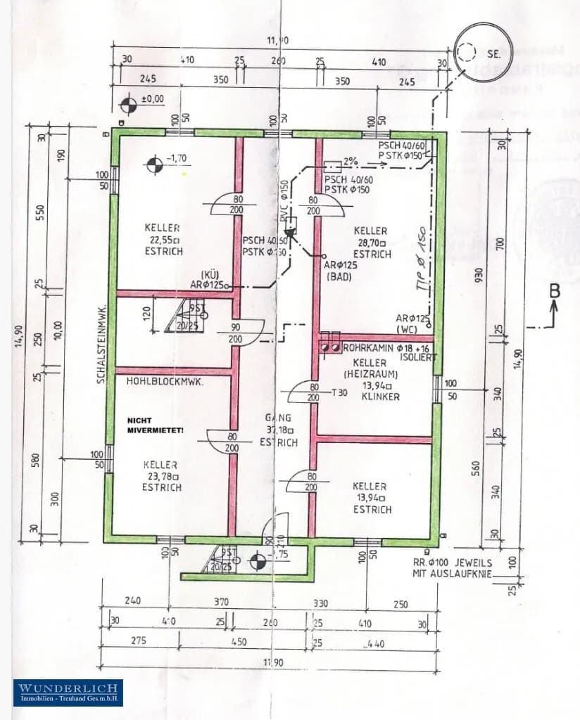 10-Zimmer-Gewerbeimmobilie mieten in Wien – 273,24 m², € 3.379 – Bild 60 von 61