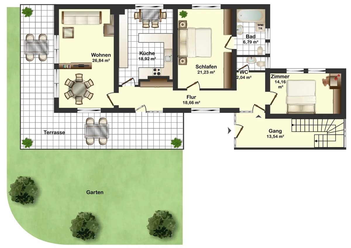 3-Zimmer-Wohnung kaufen in Kitzbühel – 108,64 m², € 385.672