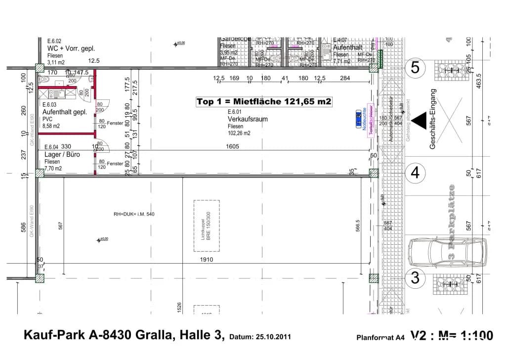 Gewerbeimmobilie mieten in Leibnitz – 122 m², € 1.983 – Bild 3 von 3