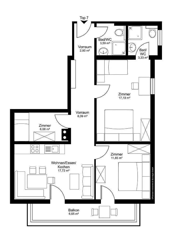 4-Zimmer-Wohnung kaufen in Tamsweg – 70,75 m², € 399.000 – Bild 19 von 19