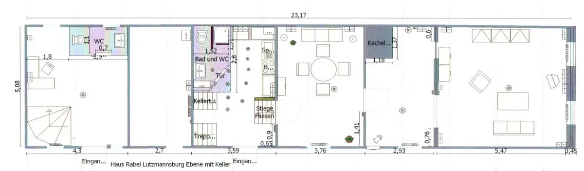 7-Zimmer-Haus kaufen in Oberpullendorf – 256 m², € 295.000 – Bild 22 von 24