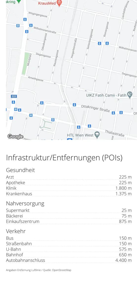 2-Zimmer-Immobilie mieten in Wien – 38 m², € 820 – Bild 13 von 16