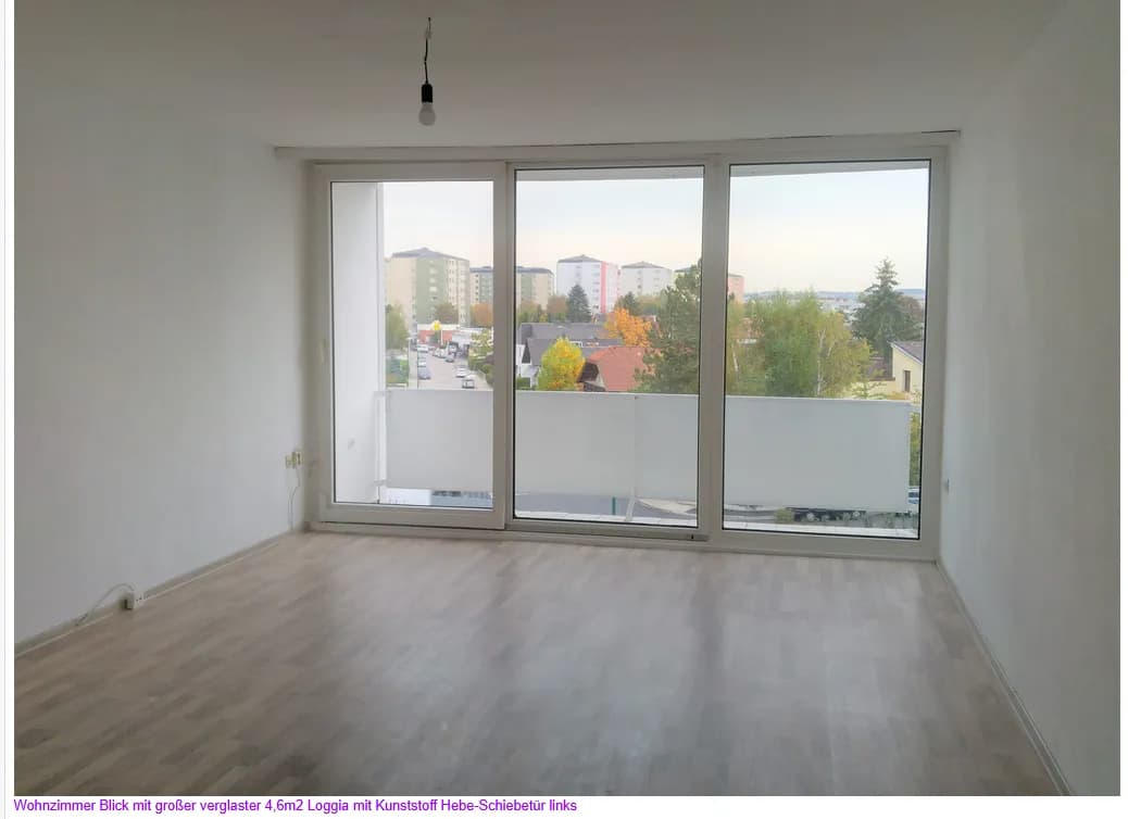 2-Zimmer-Wohnung mieten in Wels – 66 m², € 719 – Bild 2 von 6