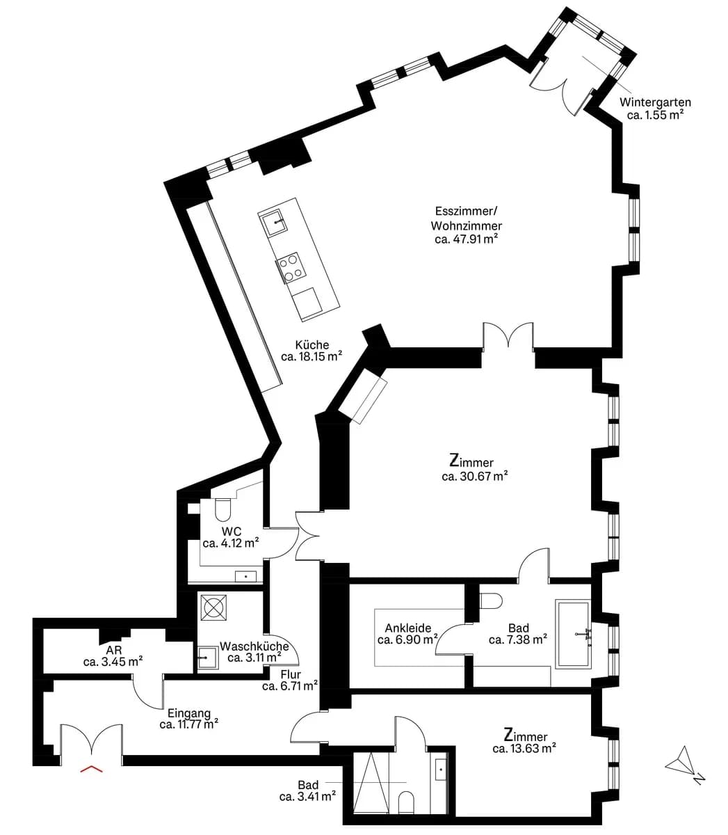 3-Zimmer-Wohnung kaufen in Wien – 158,76 m², € 1.398.000 – Bild 13 von 14