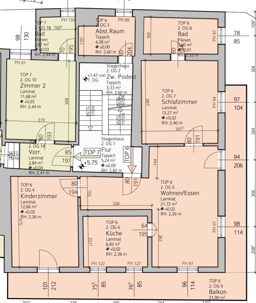 3-Zimmer-Wohnung kaufen in Salzburg-Umgebung – 64,36 m², € 353.980 – Bild 14 von 14