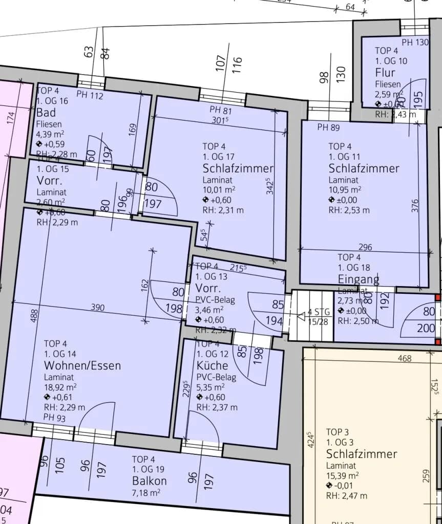 3-Zimmer-Wohnung kaufen in Salzburg-Umgebung – 61 m², € 335.500 – Bild 13 von 13