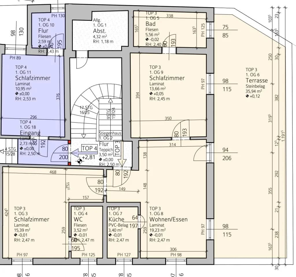 3-Zimmer-Wohnung kaufen in Salzburg-Umgebung – 60,76 m², € 335.500 – Bild 12 von 12