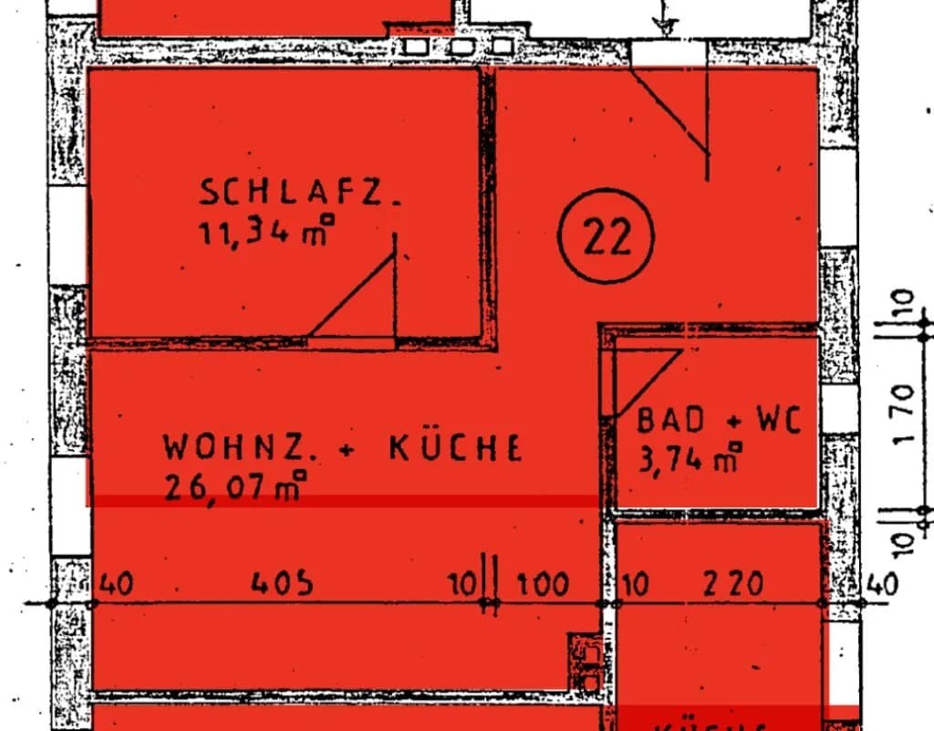 Wohnung kaufen in Linz Land – 41 m², € 110.700 – Bild 8 von 8