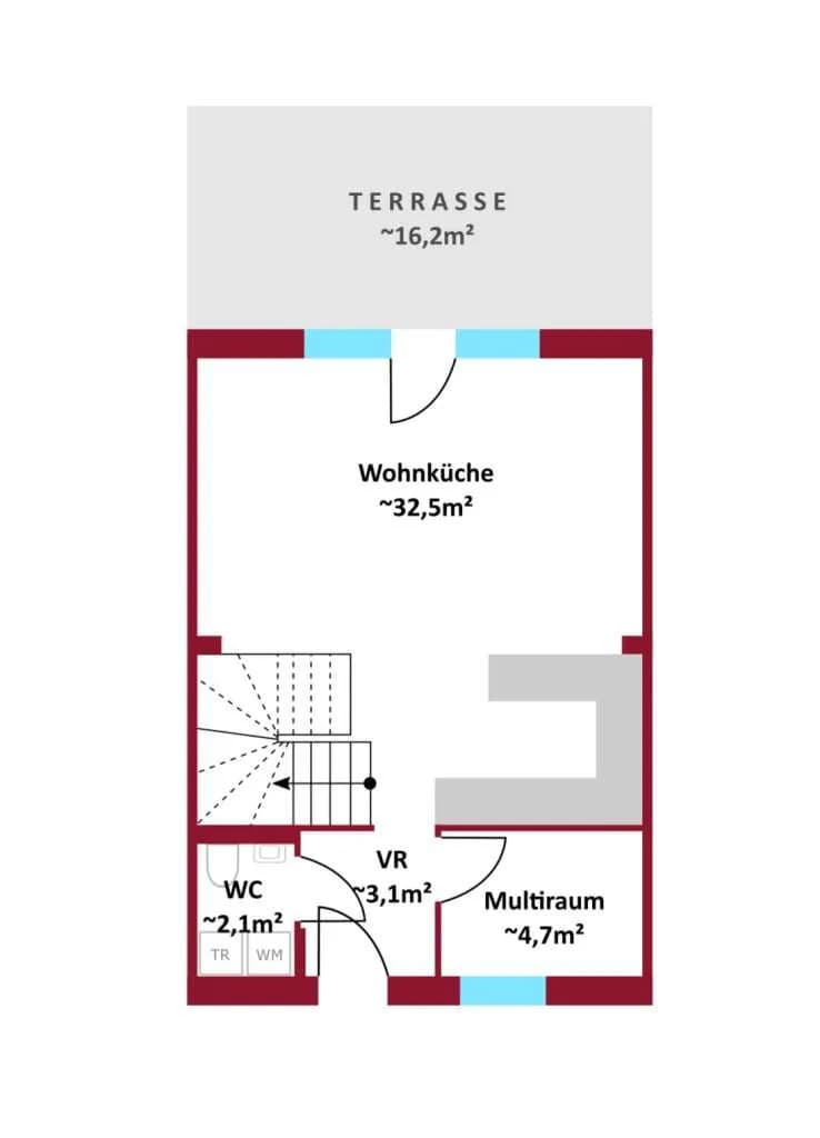 4-Zimmer-Immobilie mieten in Mattersburg – 84 m², € 900 – Bild 11 von 12