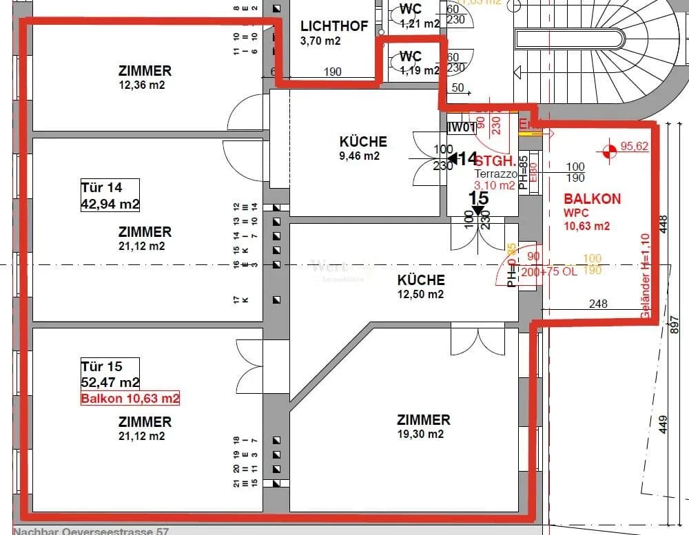 4-Zimmer-Wohnung kaufen in Wien – 95,41 m², € 459.000 – Bild 23 von 30