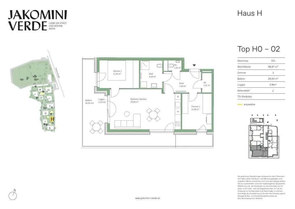 3-Zimmer-Wohnung kaufen in Graz – 68,97 m², € 349.000 – Bild 20 von 20