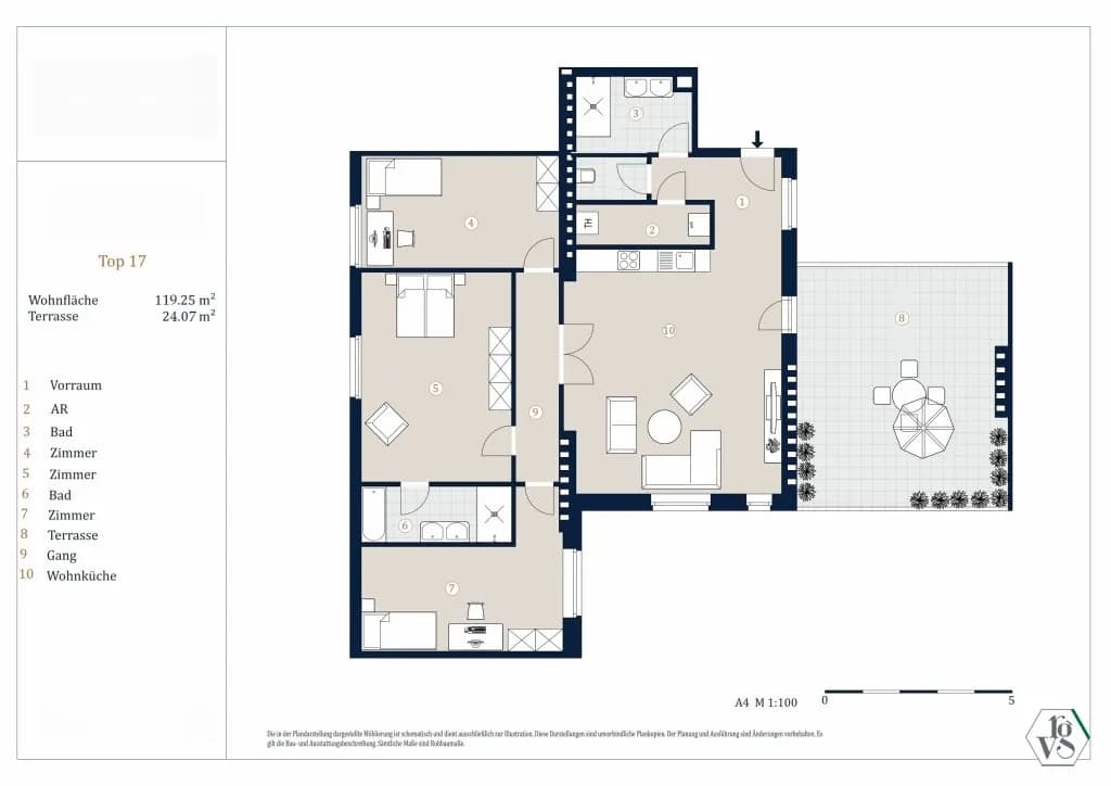 4-Zimmer-Wohnung kaufen in Wien – 124,25 m², € 1.275.000 – Bild 13 von 13