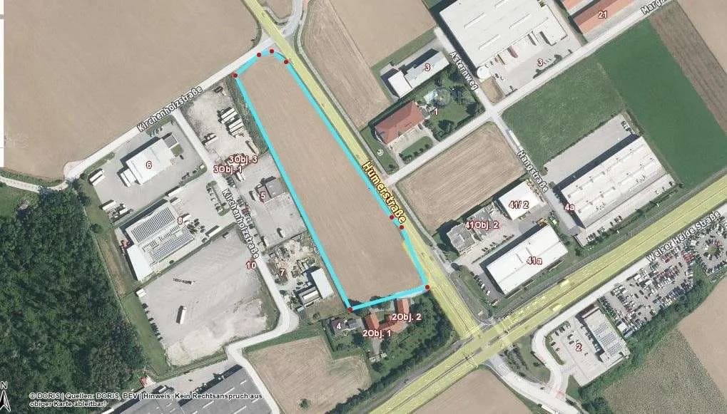 Grundstück mieten in Linz Land – 16 471 m² – Bild 3 von 6