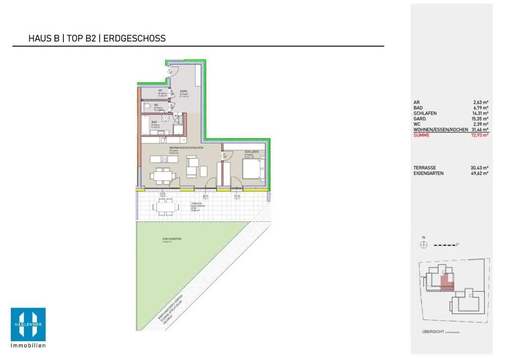 2-Zimmer-Wohnung kaufen in Grieskirchen – 72,93 m², € 320.000 – Bild 22 von 22