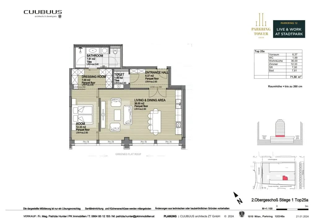 2-Zimmer-Wohnung kaufen in Wien – 71 m², € 1.573.000 – Bild 10 von 10