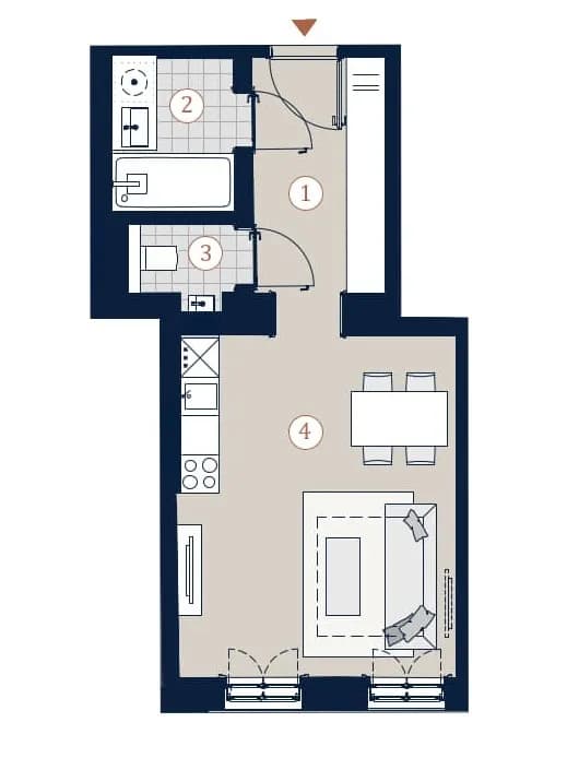 1-Zimmer-Wohnung kaufen in Wien – 36,33 m², € 349.000 – Bild 22 von 22