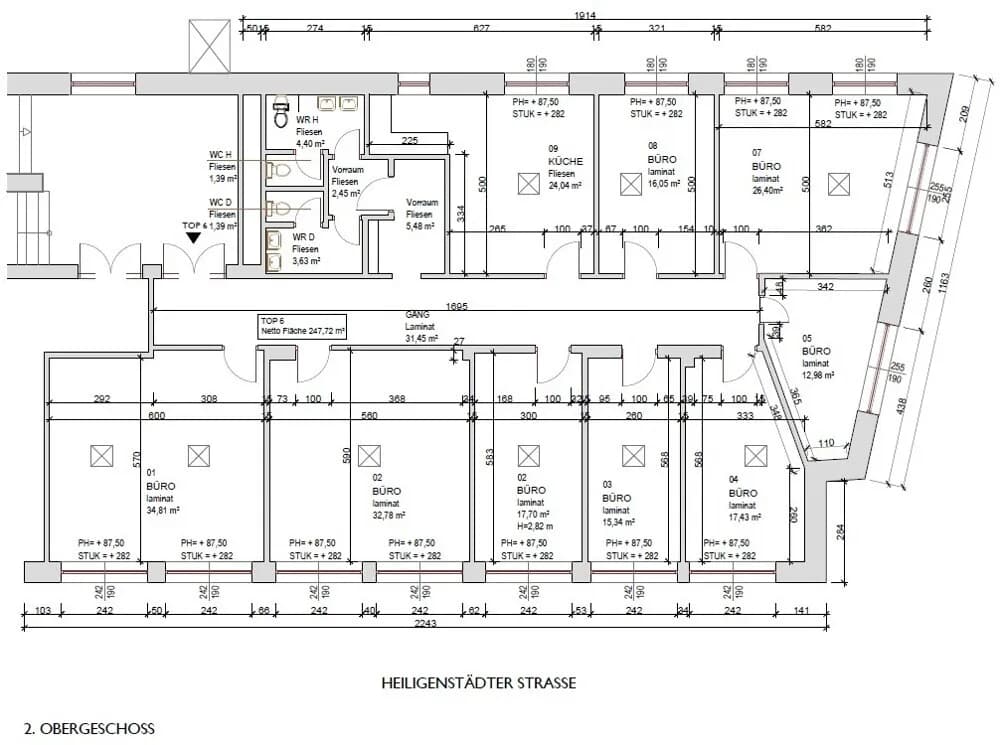 Gewerbeimmobilie mieten in Wien – 1 151 m², € 14 – Bild 9 von 12
