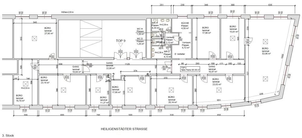 Gewerbeimmobilie mieten in Wien – 1 151 m², € 14 – Bild 12 von 12
