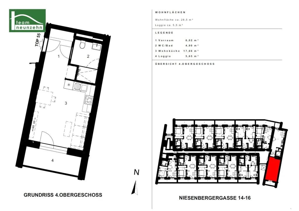 1-Zimmer-Wohnung mieten in Graz – 28,58 m², € 569 – Bild 27 von 27