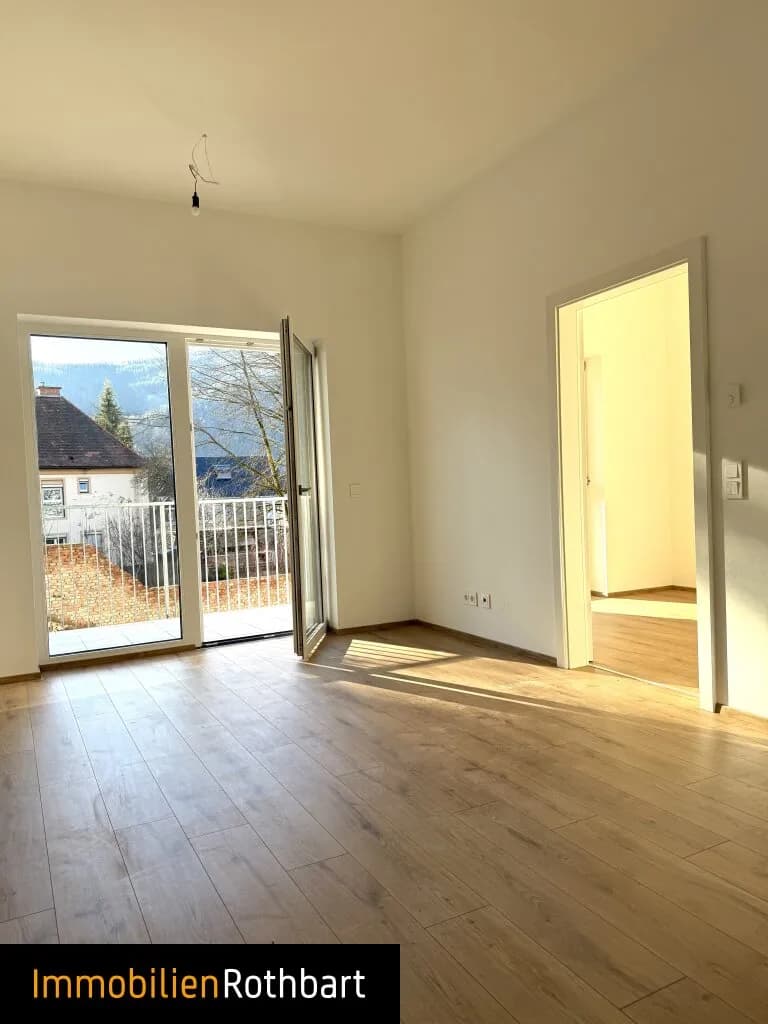 2-Zimmer-Wohnung mieten in Bruck-Mürzzuschlag – 43,42 m², € 442