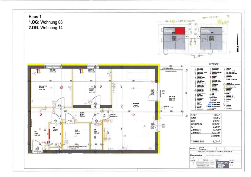 3-Zimmer-Wohnung mieten in Kirchdorf an der Krems – 74,89 m², € 997 – Bild 11 von 11