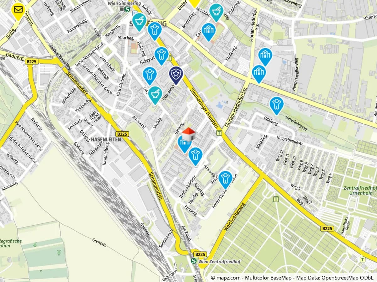 4-Zimmer-Wohnung mieten in Wien – 74,48 m², € 1.396 – Bild 9 von 9