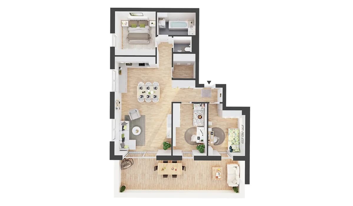 4-Zimmer-Wohnung kaufen in Imst – 97,75 m², € 581.200 – Bild 18 von 19