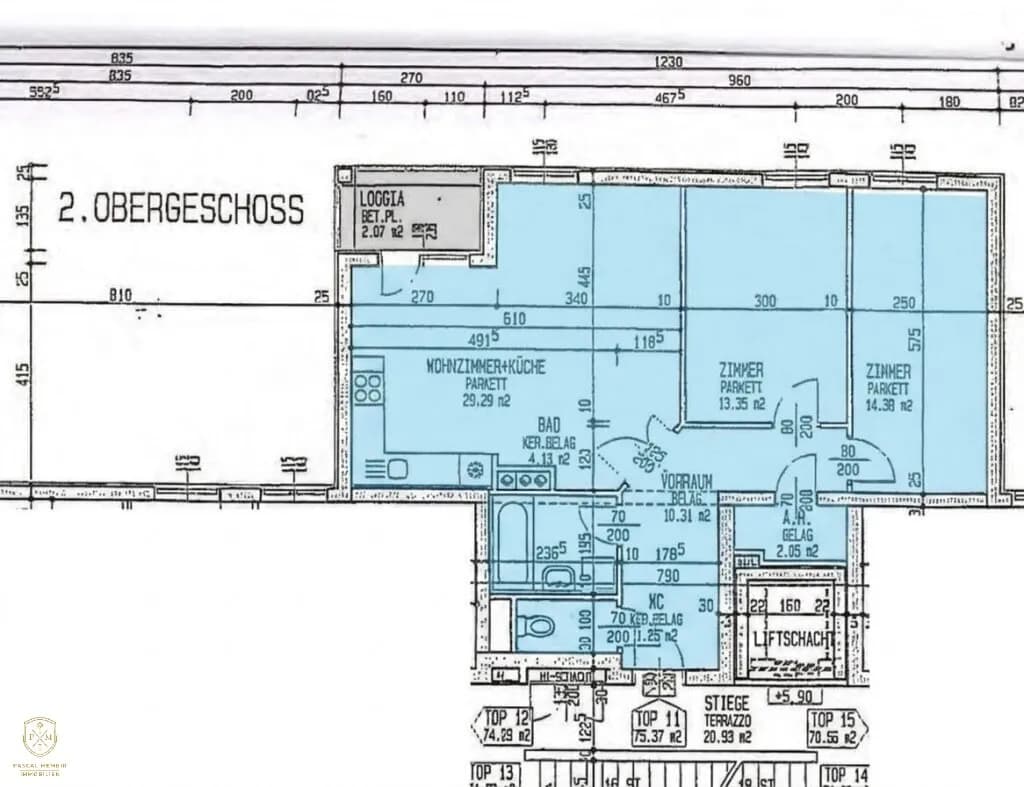 3-Zimmer-Wohnung mieten in Sankt Pölten – 75 m², € 817 – Bild 13 von 13
