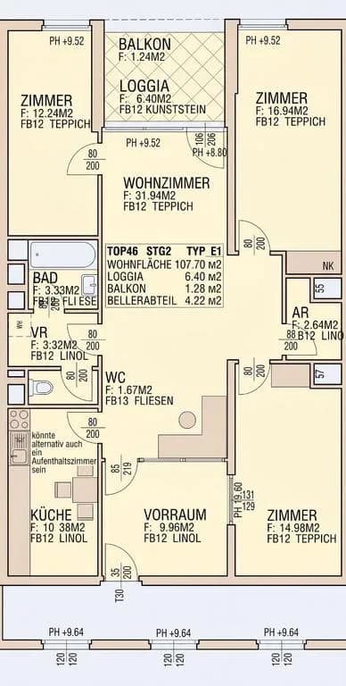 4-Zimmer-Wohnung kaufen in Wien – € 399.000 – Bild 16 von 16