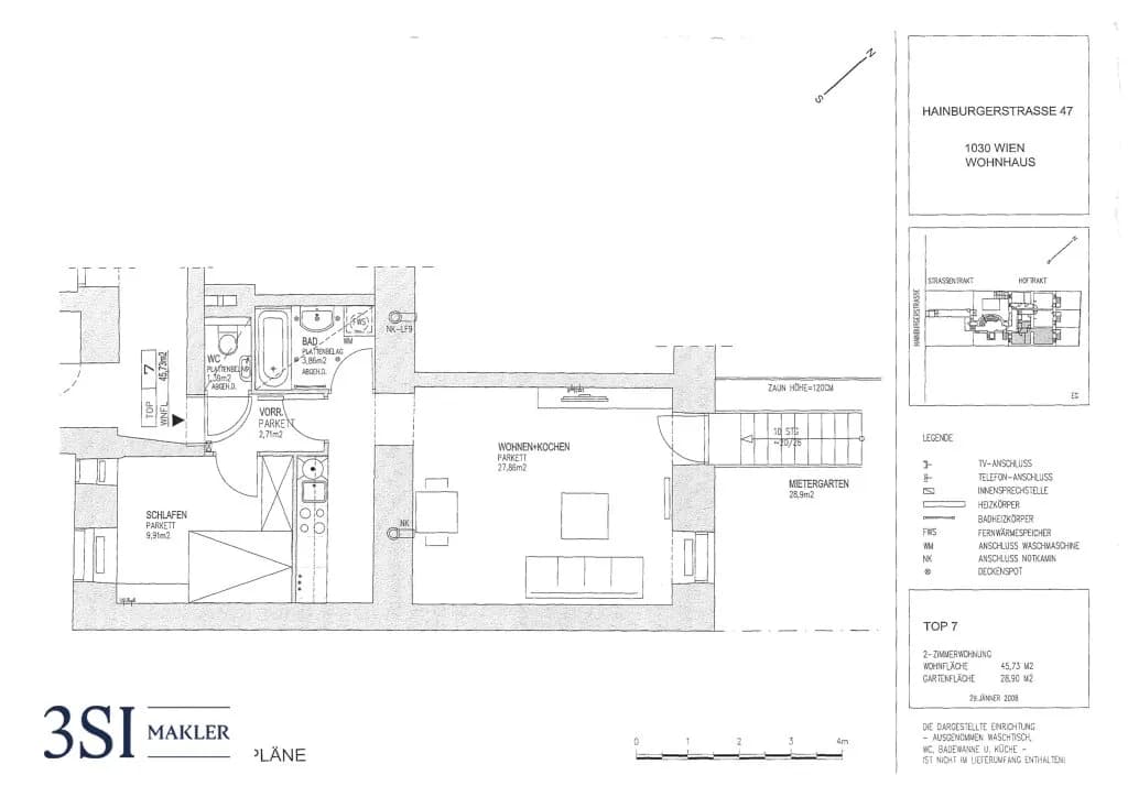 2-Zimmer-Wohnung kaufen in Wien – 45,74 m², € 341.000 – Bild 14 von 14