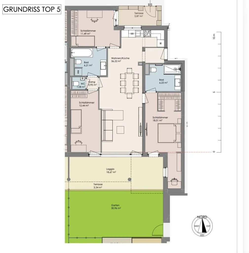 4-Zimmer-Wohnung kaufen in Mödling – 92,63 m², € 750.500 – Bild 7 von 7