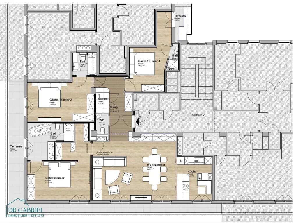 4-Zimmer-Wohnung mieten in Wien – 128,3 m², € 5.500 – Bild 27 von 28