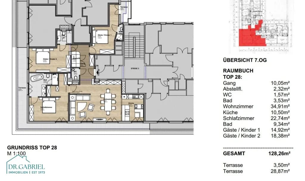 4-Zimmer-Wohnung mieten in Wien – 128,3 m², € 5.500 – Bild 28 von 28