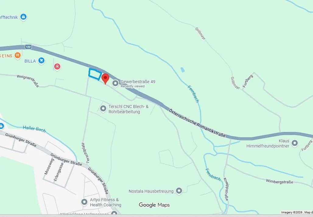 Grundstück mieten in Steyr-Land – 3 492 m², € 3.352 – Bild 3 von 4