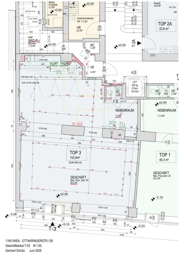 1-Zimmer-Gewerbeimmobilie mieten in Wien – 102 m², € 1.580 – Bild 22 von 23