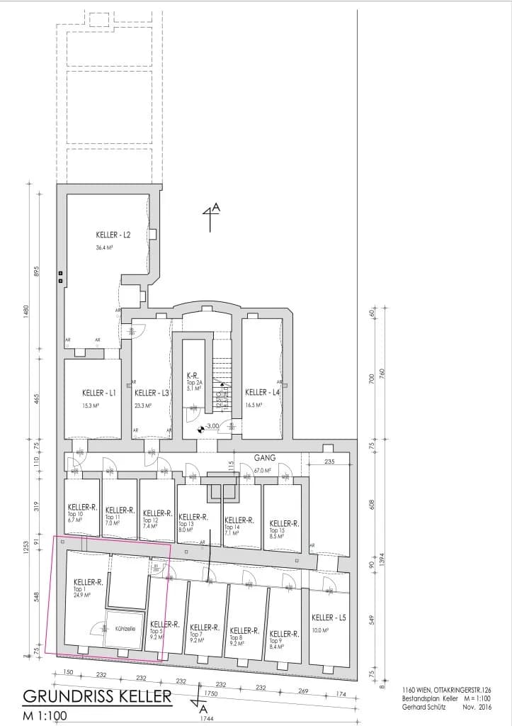 1-Zimmer-Gewerbeimmobilie mieten in Wien – 102 m², € 1.580 – Bild 23 von 23