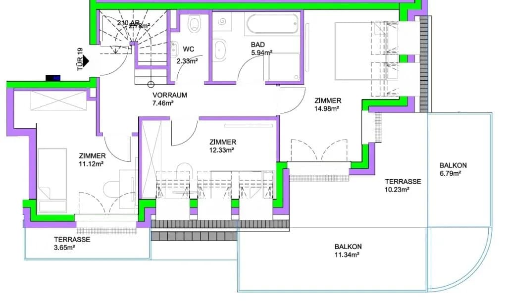 4-Zimmer-Wohnung kaufen in Wien – 90,97 m², € 624.590 – Bild 15 von 16