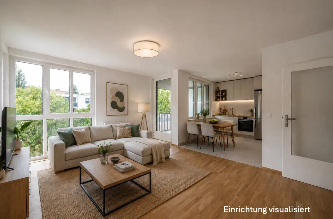 2-Zimmer-Wohnung kaufen in Wien – 57 m², € 339.900 – Bild 2 von 17