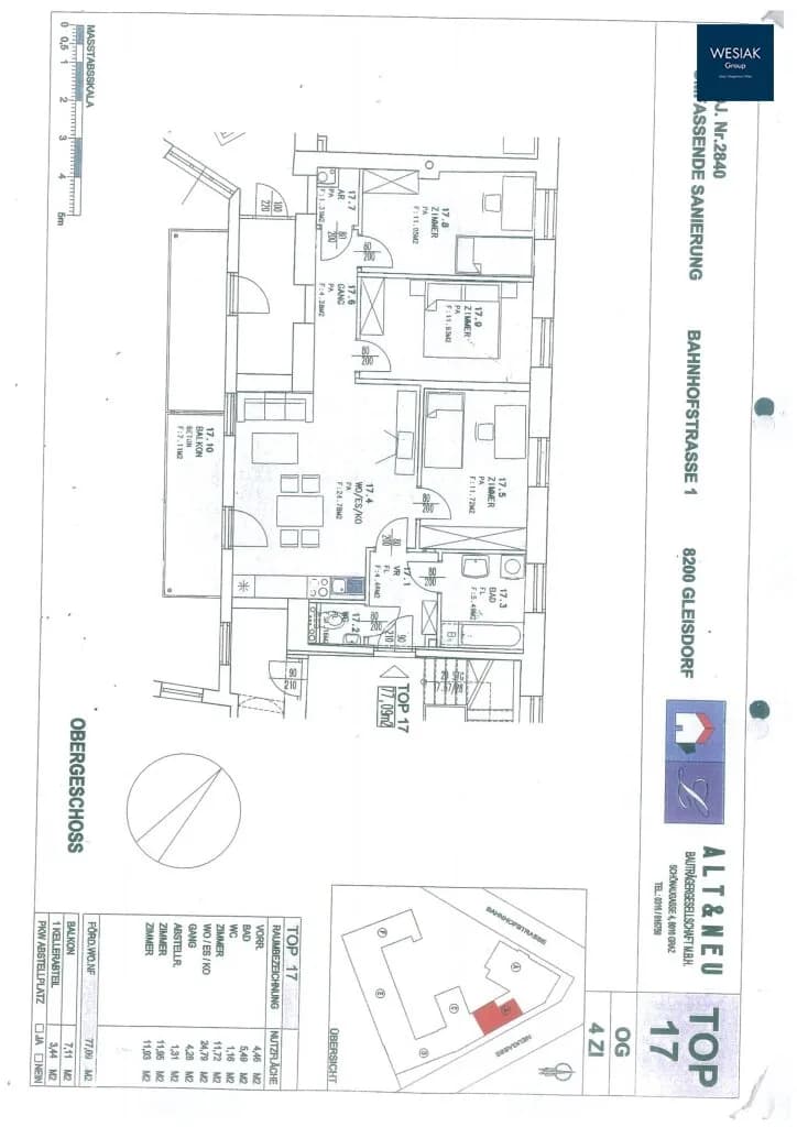 4-Zimmer-Wohnung kaufen in Weiz – 77,09 m², € 201.000 – Bild 22 von 22