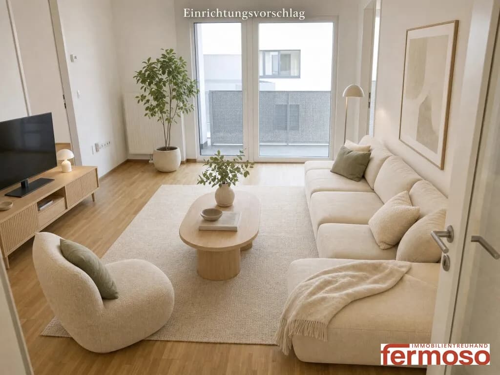 3-Zimmer-Wohnung mieten in Wien – 57,52 m², € 1.199 – Bild 1 von 19