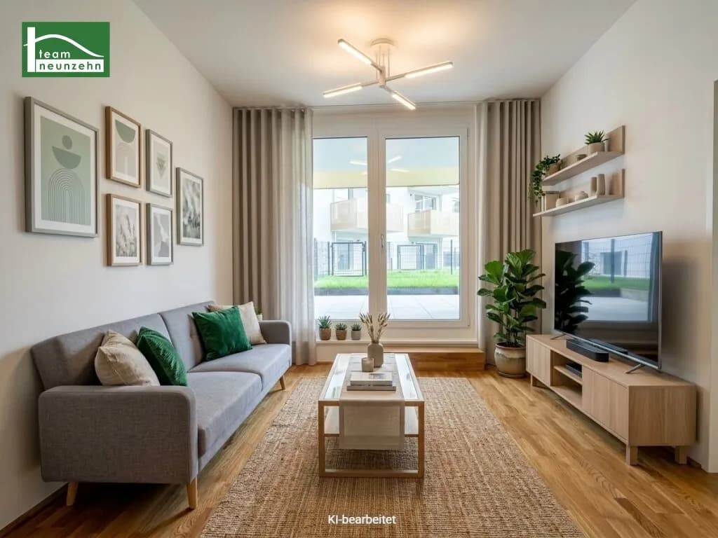 2-Zimmer-Wohnung mieten in Wien – 38,67 m², € 999 – Bild 1 von 17