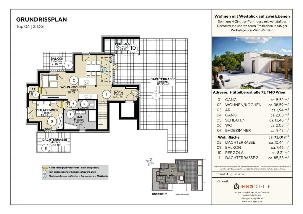 4-Zimmer-Wohnung kaufen in Wien – 128,12 m², € 1.543.500 – Bild 8 von 8