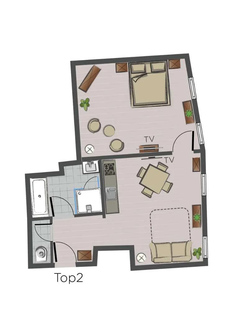 2-Zimmer-Wohnung kaufen in Zell am See – 52,77 m², € 269.000 – Bild 14 von 14