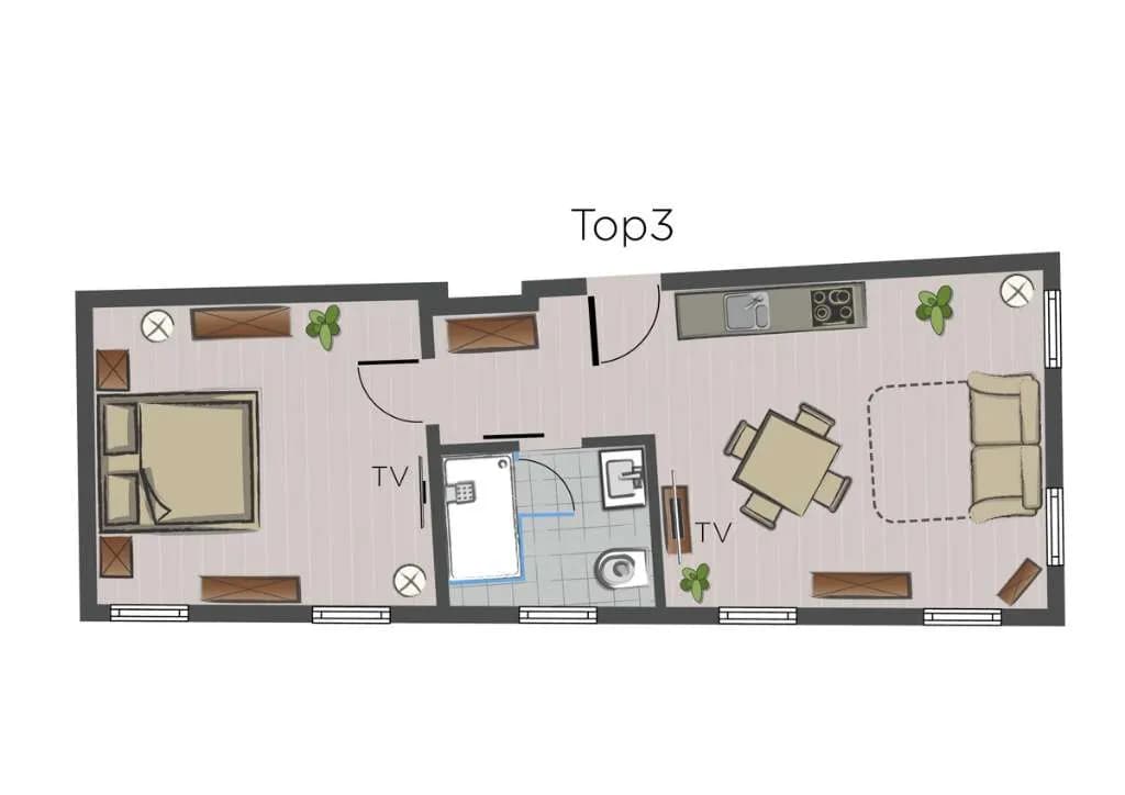 2-Zimmer-Wohnung kaufen in Zell am See – 50,41 m², € 259.000 – Bild 12 von 12