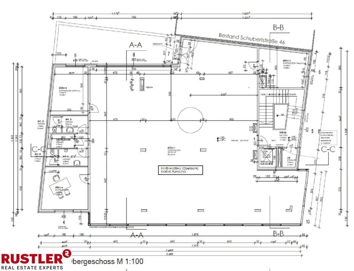 Gewerbeimmobilie mieten in Linz – 327 m², € 2.168 – Bild 9 von 10