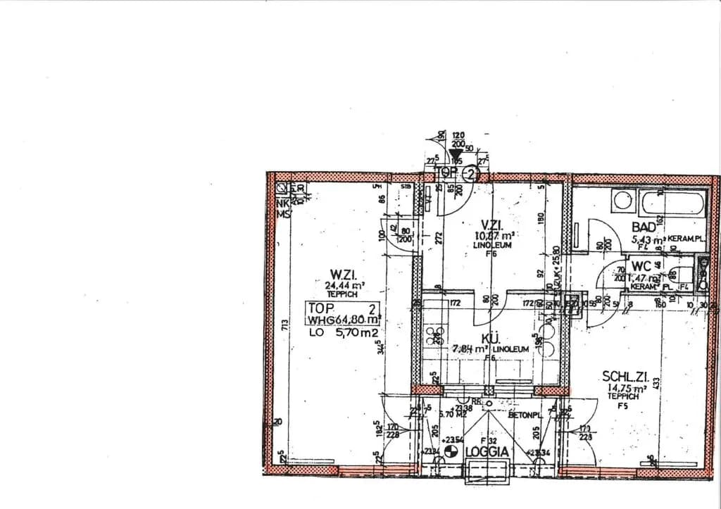 2-Zimmer-Wohnung mieten in Wien – 64,8 m², € 1.195 – Bild 14 von 14