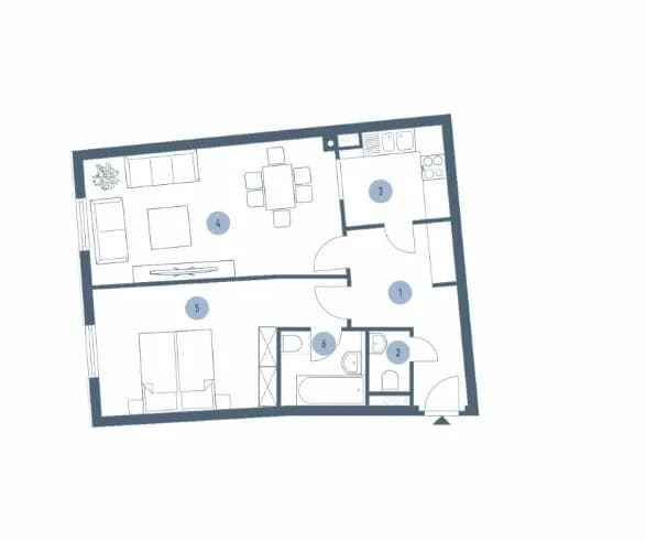 Wohnung kaufen in Wien – 56,25 m², € 440.000 – Bild 15 von 15