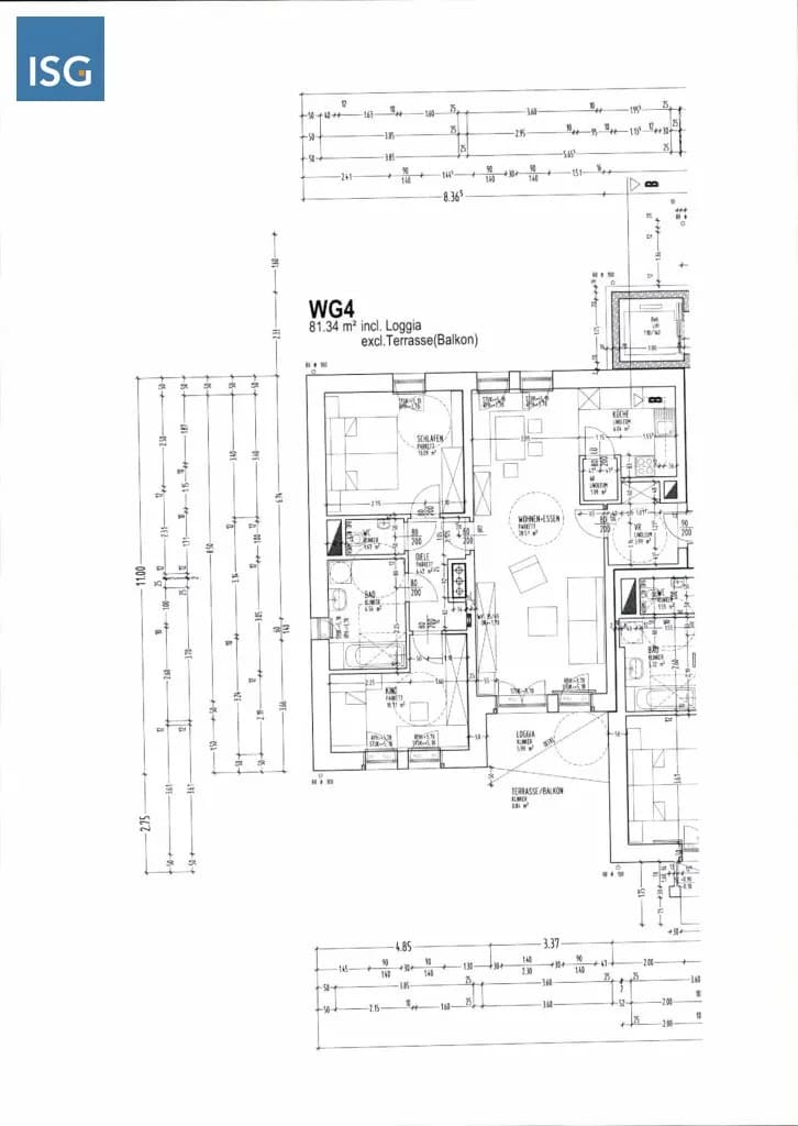 3-Zimmer-Wohnung mieten in Ried im Innkreis – 81,34 m², € 713 – Bild 2 von 2