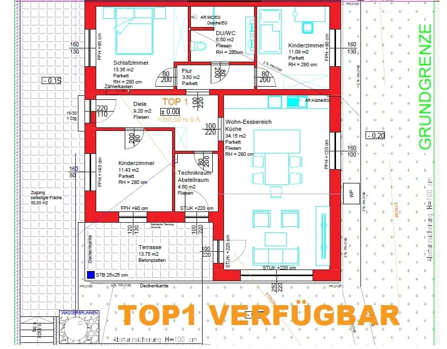 3-Zimmer-Haus kaufen in Grieskirchen – 94 m², € 319.000 – Bild 5 von 8